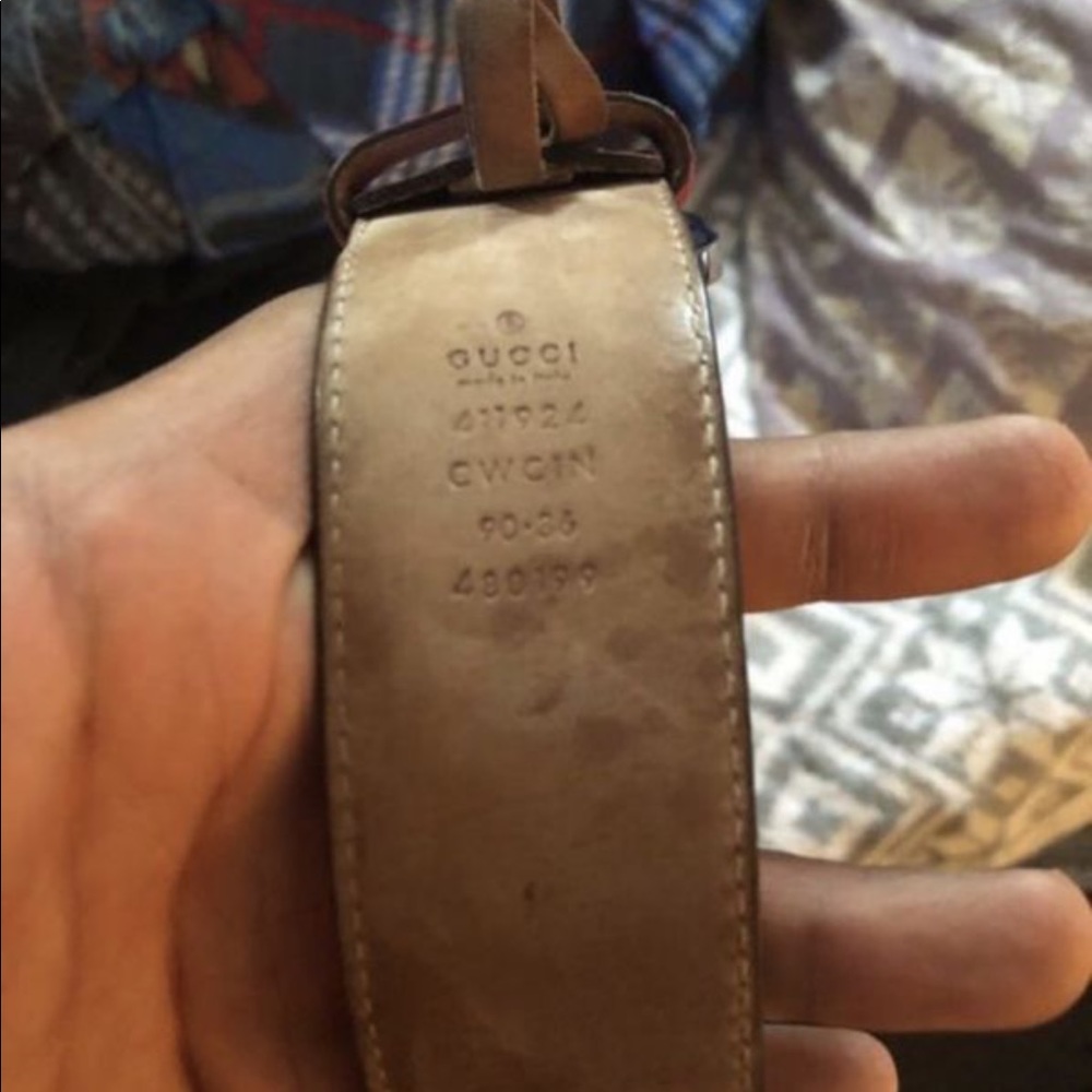 Authentic Gucci Belt (Red) - Picture 2 of 5